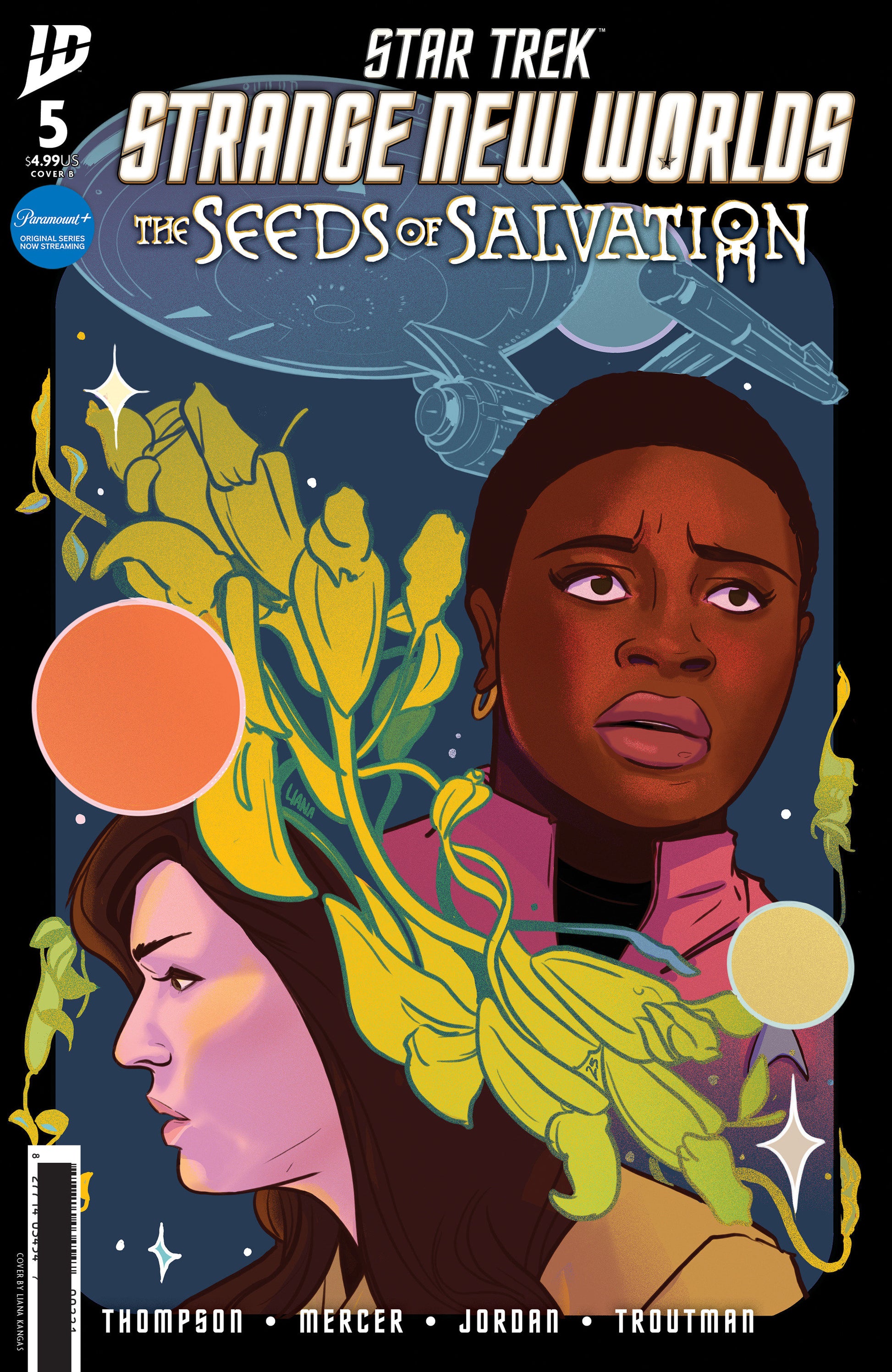 Star Trek: Strange New Worlds-The Seeds of Salvation #5 Variant B (Kangas)