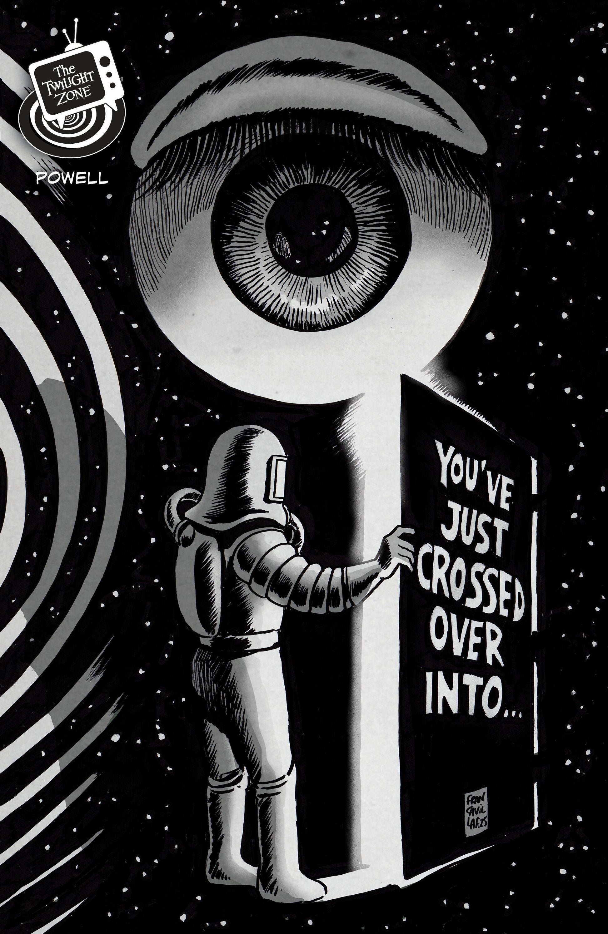 The Twilight Zone #4 Variant B (Francavilla Connecting Cover)