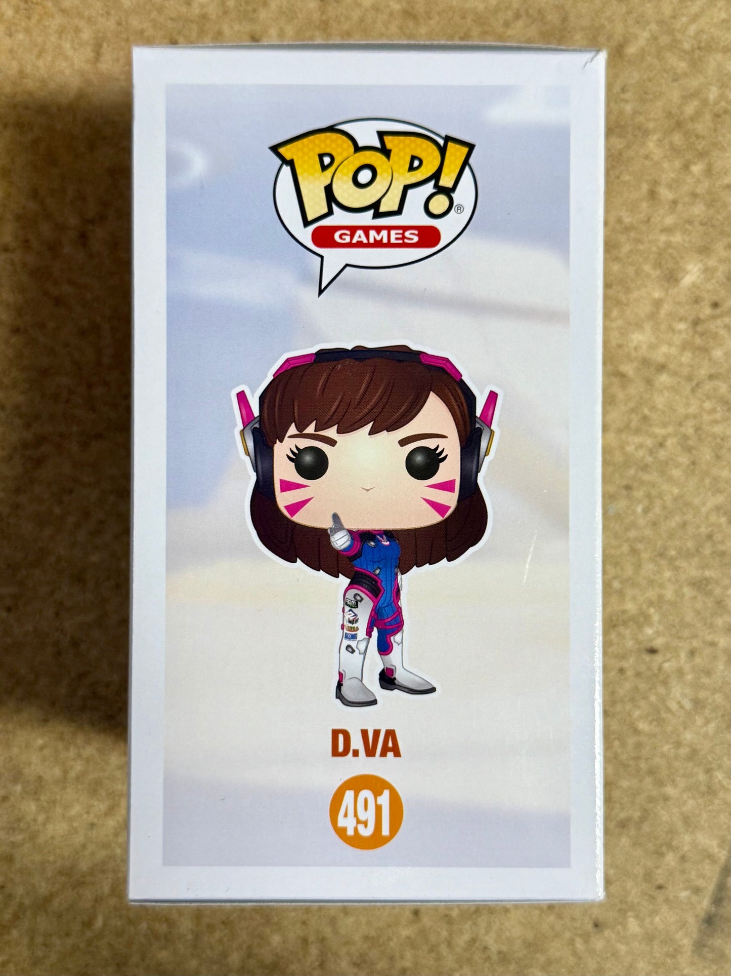 Funko Pop! Games D.VA (Hana Song) #491 Blizzard Overwatch 2019 Vaulted