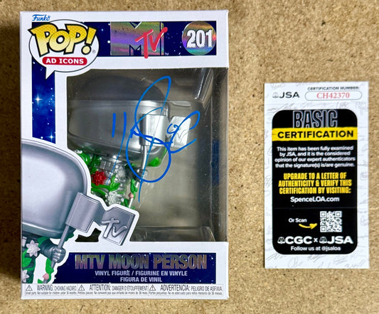 Yung Joc Signed Rapper MTV Moon Man Funko Pop! #201 JSA COA