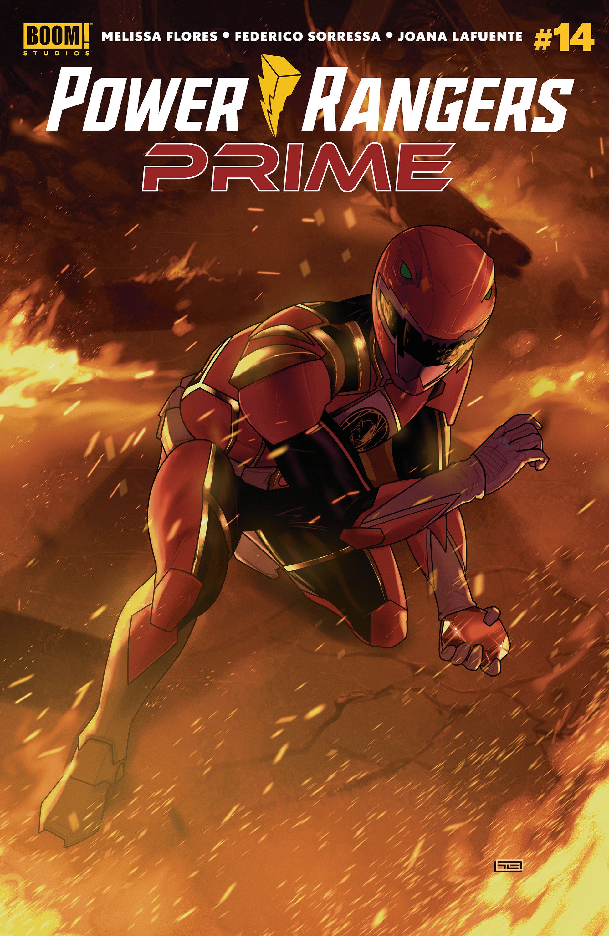 Power Rangers Prime #14 H FOC Reveal Variant (Dressed, TBA)