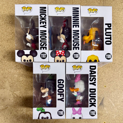 Funko Pop! Disney Mickey Mouse & Friends Pluto Minnie Daisy Goofy 2022