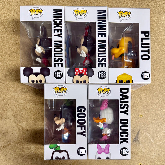 Funko Pop! Disney Mickey Mouse & Friends Pluto Minnie Daisy Goofy 2022