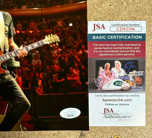 Mike McCready Signed Autographed Pearl Jam Lead Guitarist Photo With JSA COA