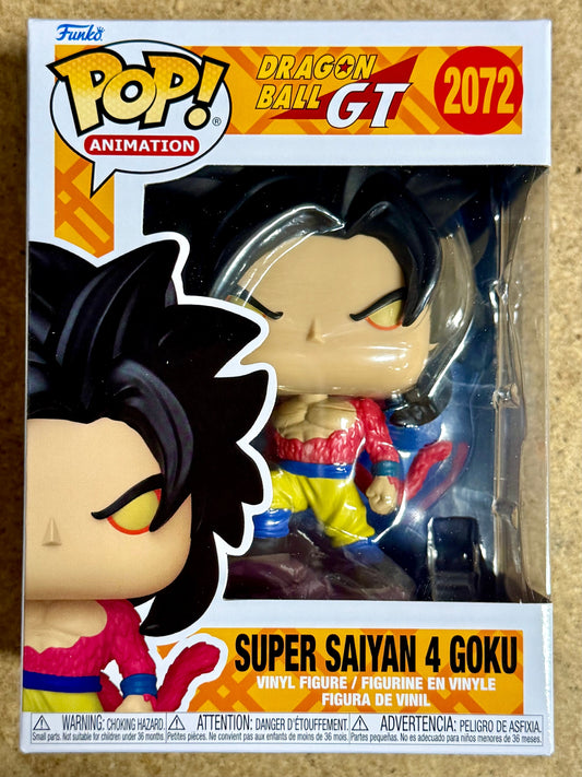 Funko Pop! Animation Super Saiyan 4 Goku #2072 Dragon Ball GT 2025