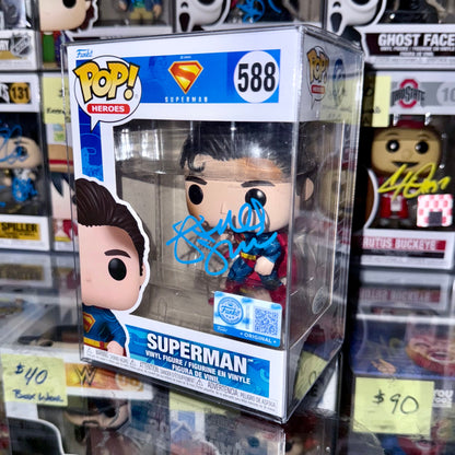 Director James Gunn Signed Funko Pop! DC Heroes Superman #588 Exclusive With JSA COA