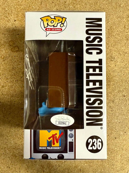 Country Rock Musician Vince Gill Signed 2024 MTV Funko Pop #236 With JSA COA