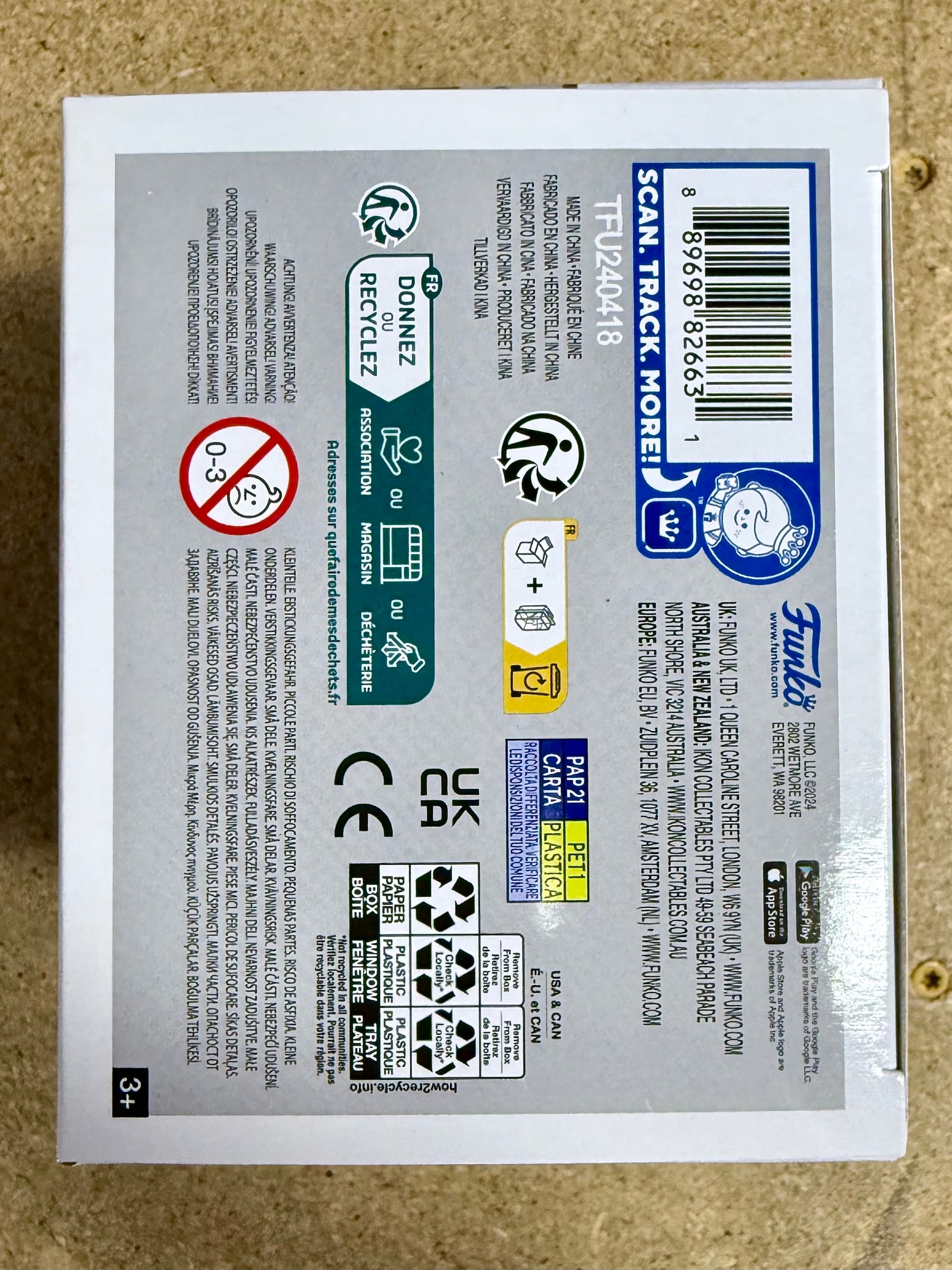 Country Rock Musician Vince Gill Signed 2024 MTV Funko Pop #236 With JSA COA