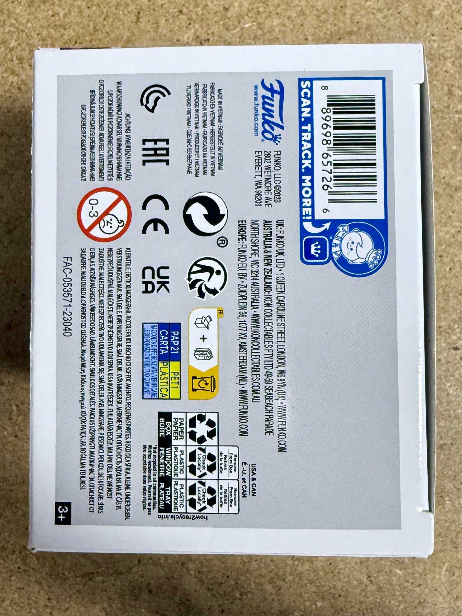 Karan Soni Signed Spider-Man India Funko Pop! #1227 Across The Spider-Verse With JSA COA