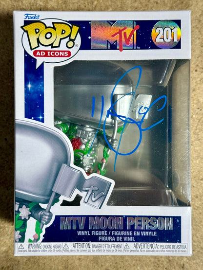 Yung Joc Signed Rapper MTV Moon Man Funko Pop! #201 JSA COA