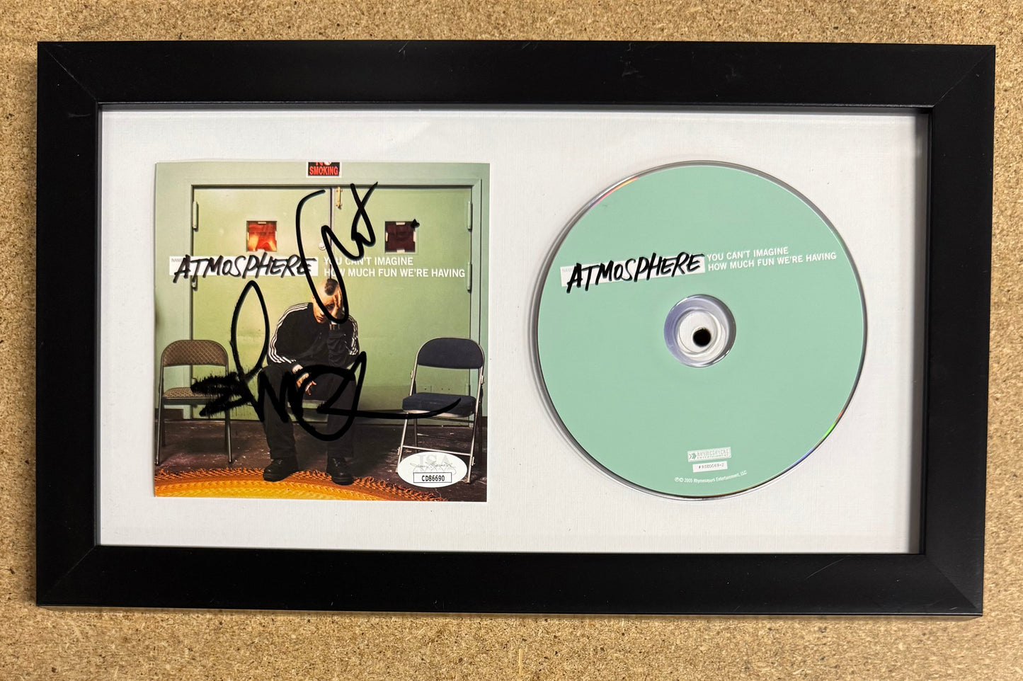 Framed & Signed Slug & Ant Of Atmosphere: Imagine How Much Fun We’re Having CD With JSA COA