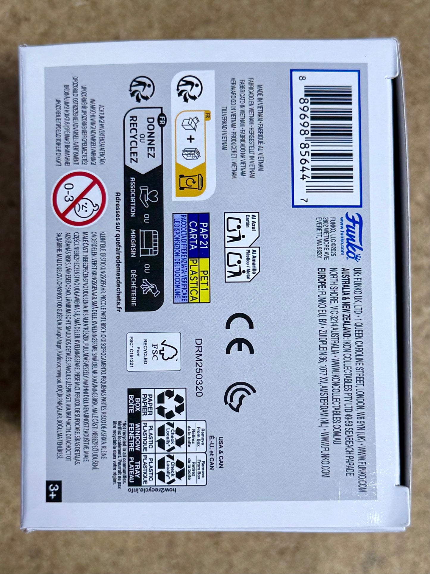 Nicholas Hoult Signed 2025 Funko Pop! DC Lex Luthor Superman #564 With JSA COA