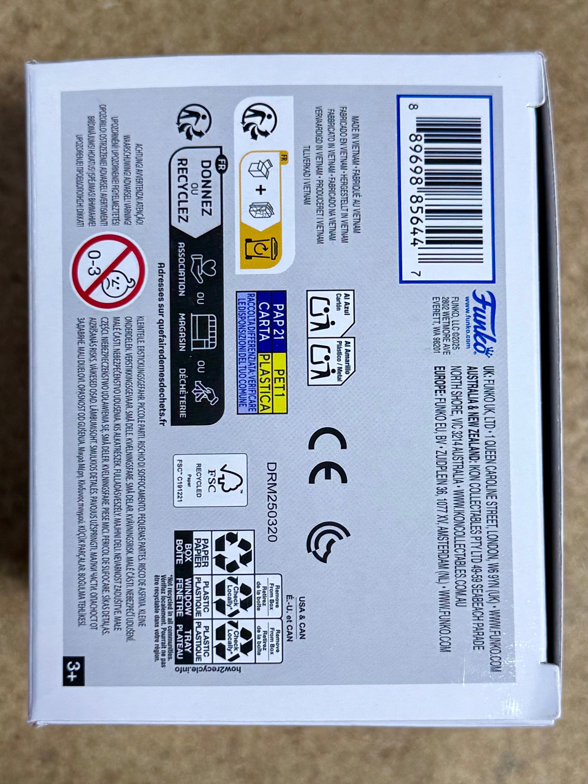 Nicholas Hoult Signed 2025 Funko Pop! DC Lex Luthor Superman #564 With JSA COA