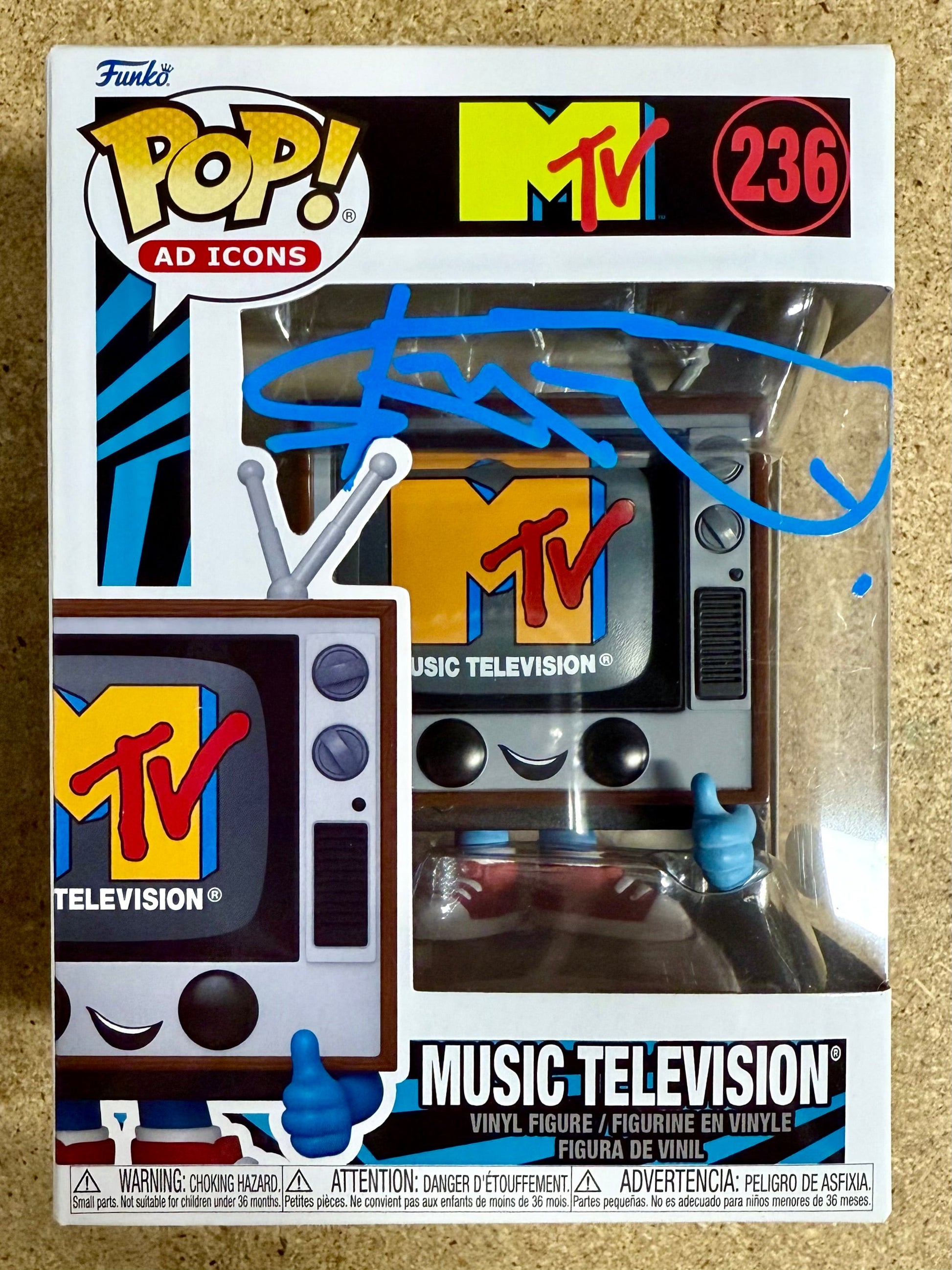 Stunt Man Steve-O From Jackass Signed 2024 MTV Funko Pop #236 With JSA COA