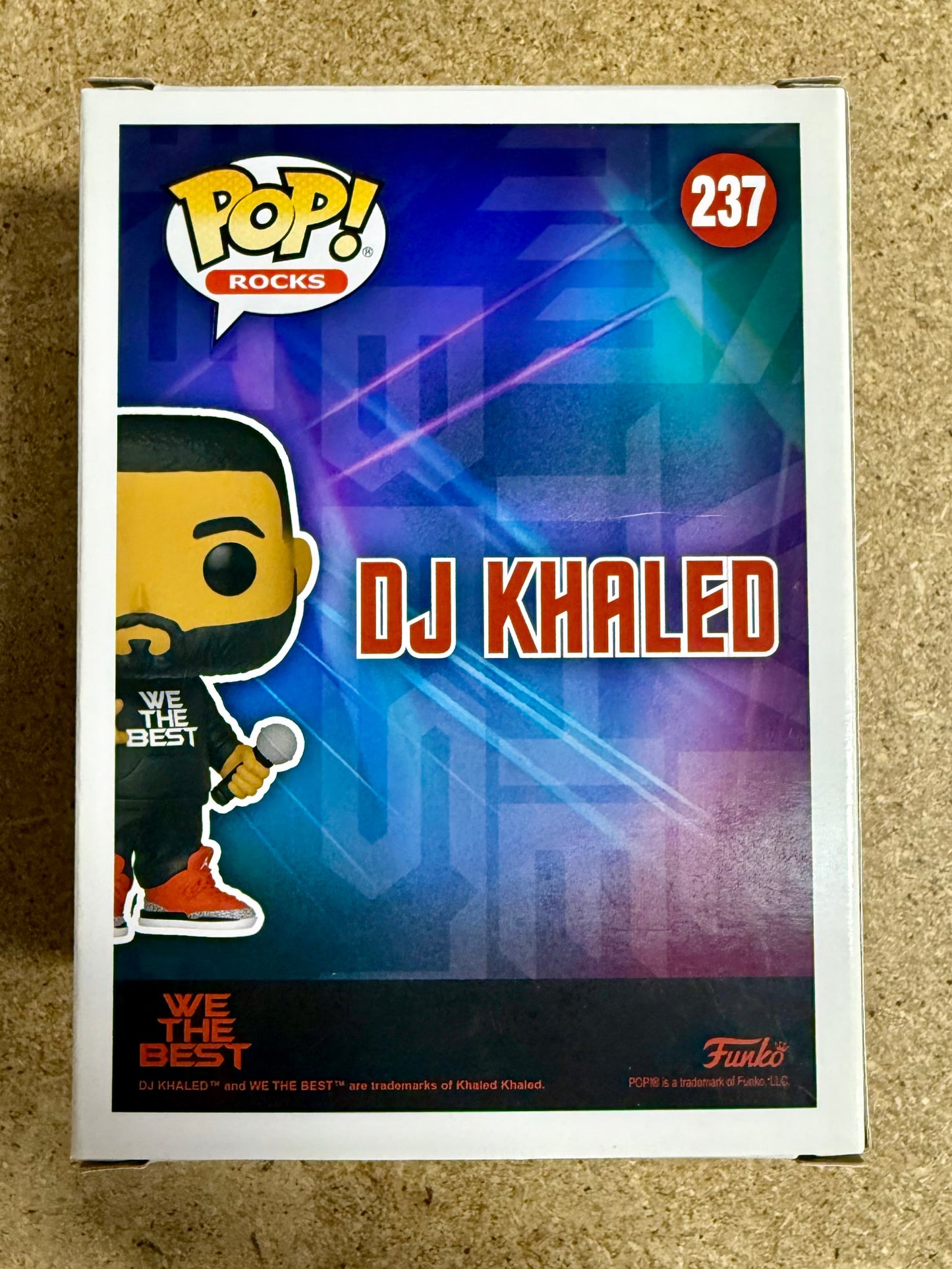 DJ Khaled Signed We The Best Funko Pop #237 With JSA COA Blessed 2021