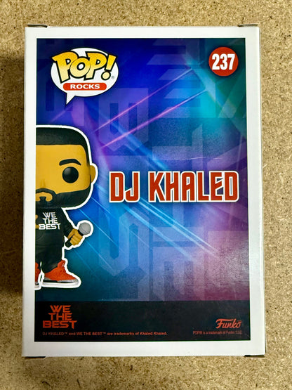 DJ Khaled Signed We The Best Funko Pop #237 With JSA COA Blessed 2021