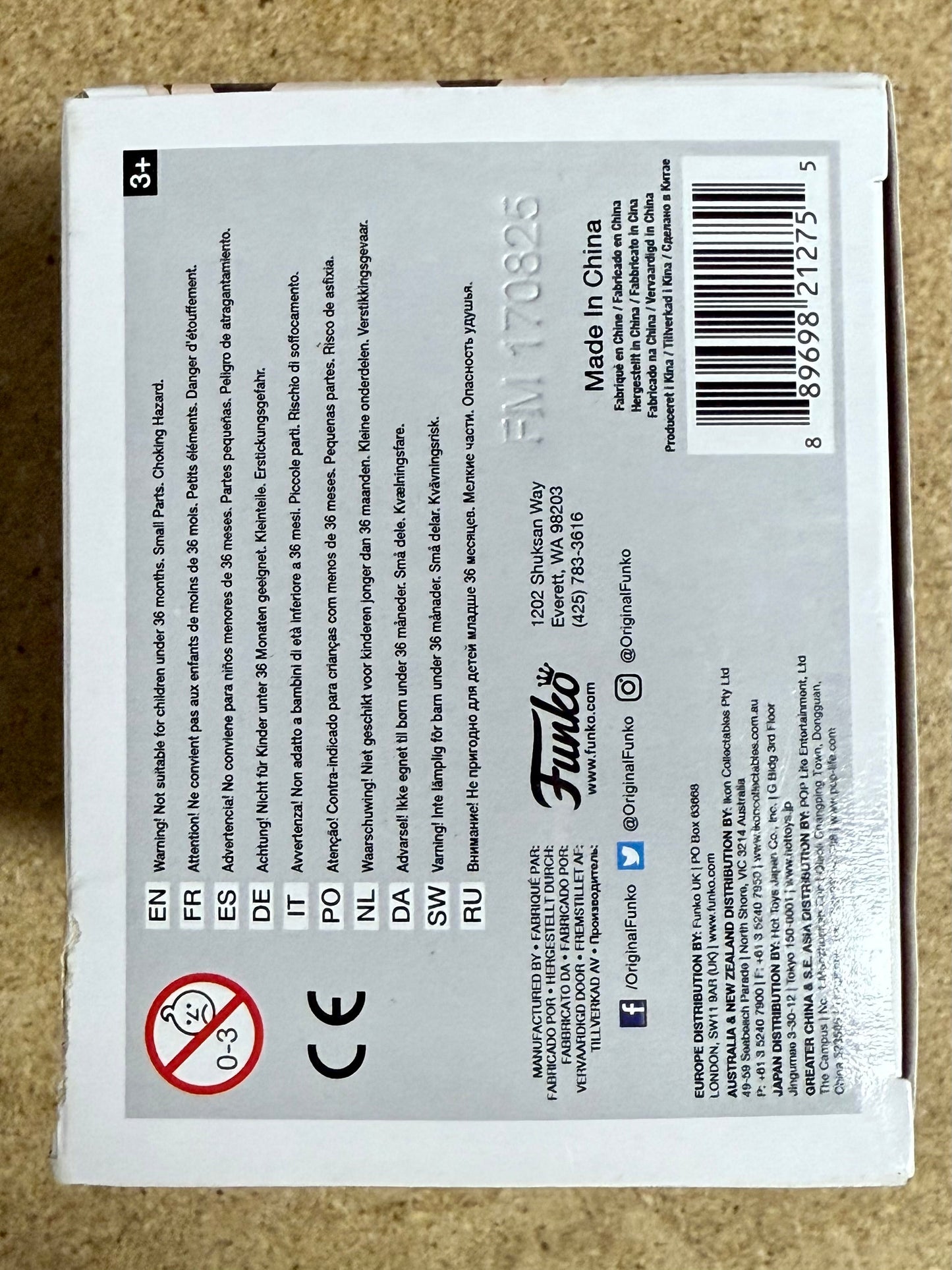 Bo Horvat Signed Funko Pop! #25 NHL Canada Vancouver Canucks With JSA COA