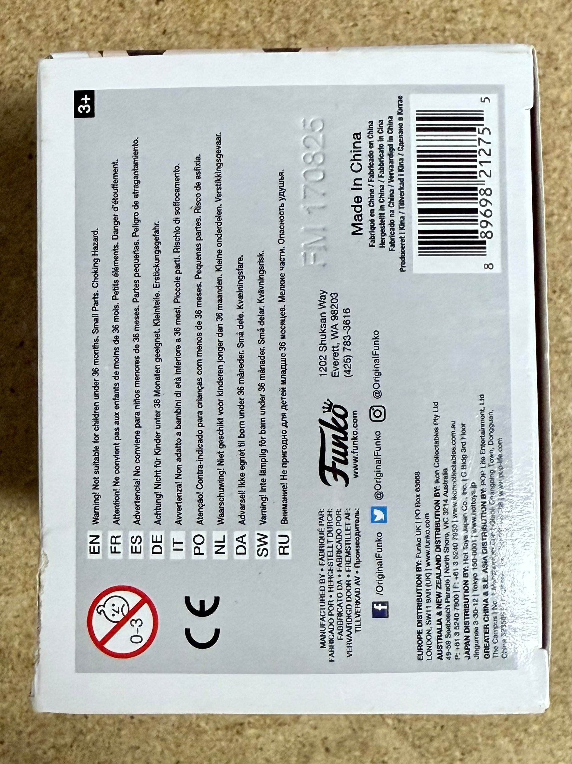 Bo Horvat Signed Funko Pop! #25 NHL Canada Vancouver Canucks With JSA COA