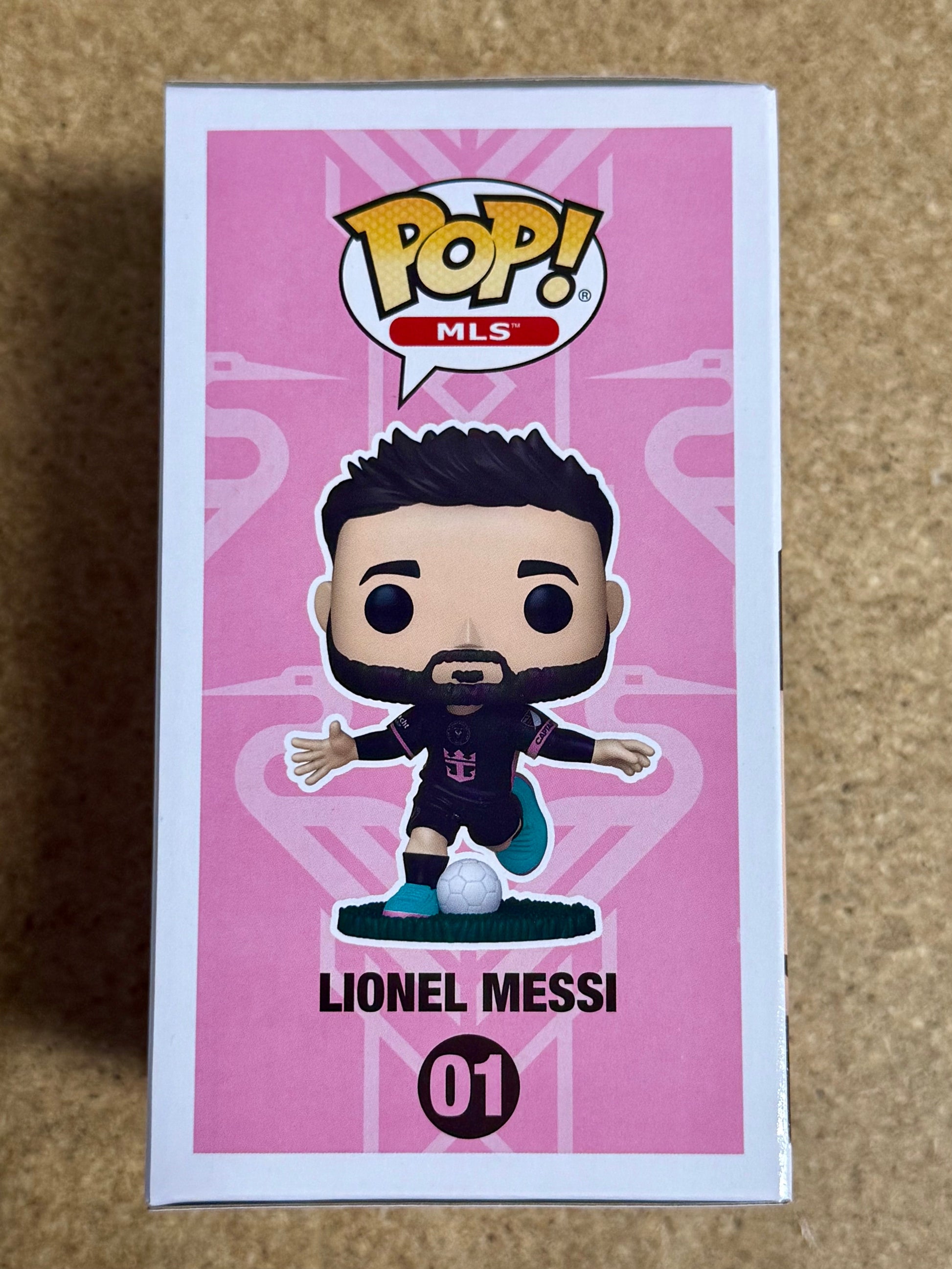 Funko Pop! MLS Lionel Messi (Away) #01 Soccer MLS Inter Miami 2025
