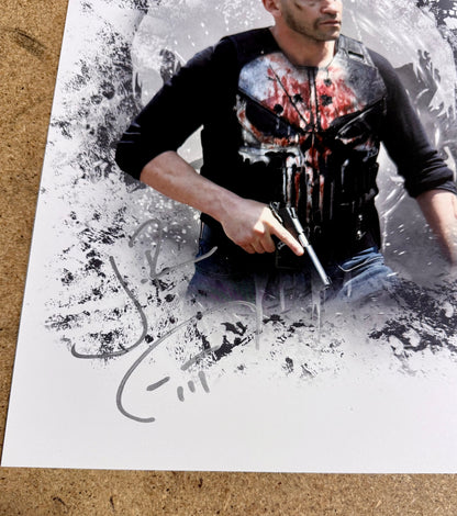 Jon Bernthal Signed Marvel Frank Castle Punisher 11x14 Photo With PSA/DNA COA