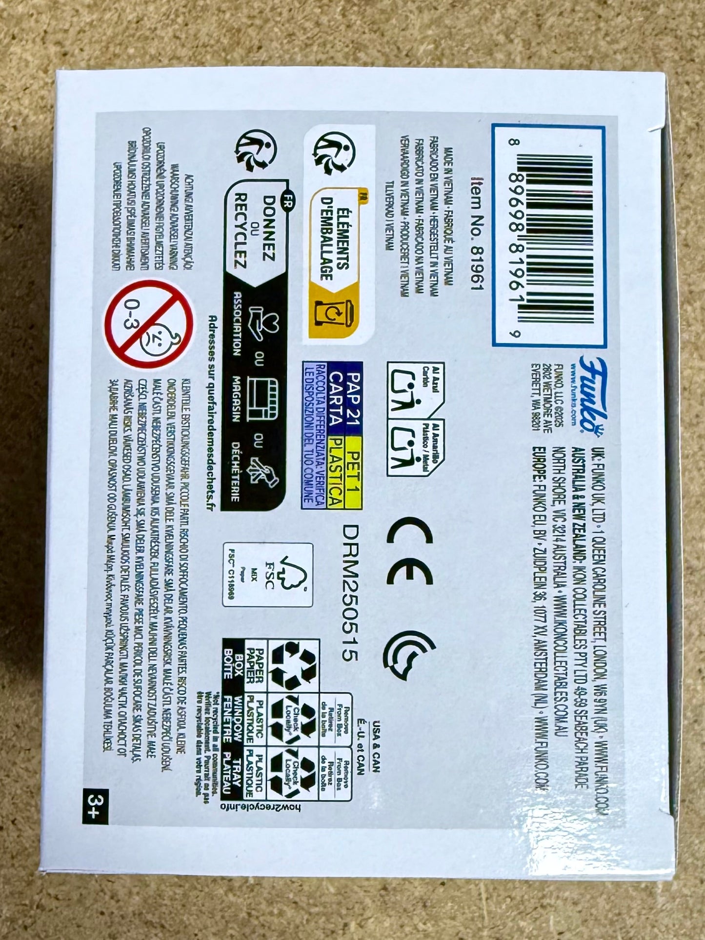 Tobin Bell Signed Saw Billy The Puppet Exclusive Funko Pop #1824 Jigsaw 2025