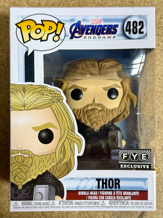 Funko Pop! Marvel Thor #482 Avengers Endgame 2019 Vaulted Exclusive