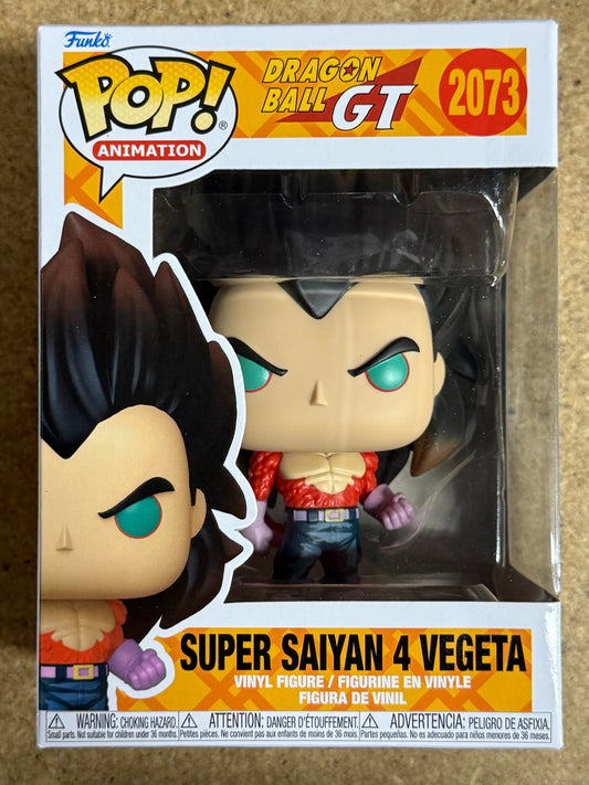 Funko Pop! Animation Super Saiyan 4 Vegeta #2073 Dragon Ball GT 2025