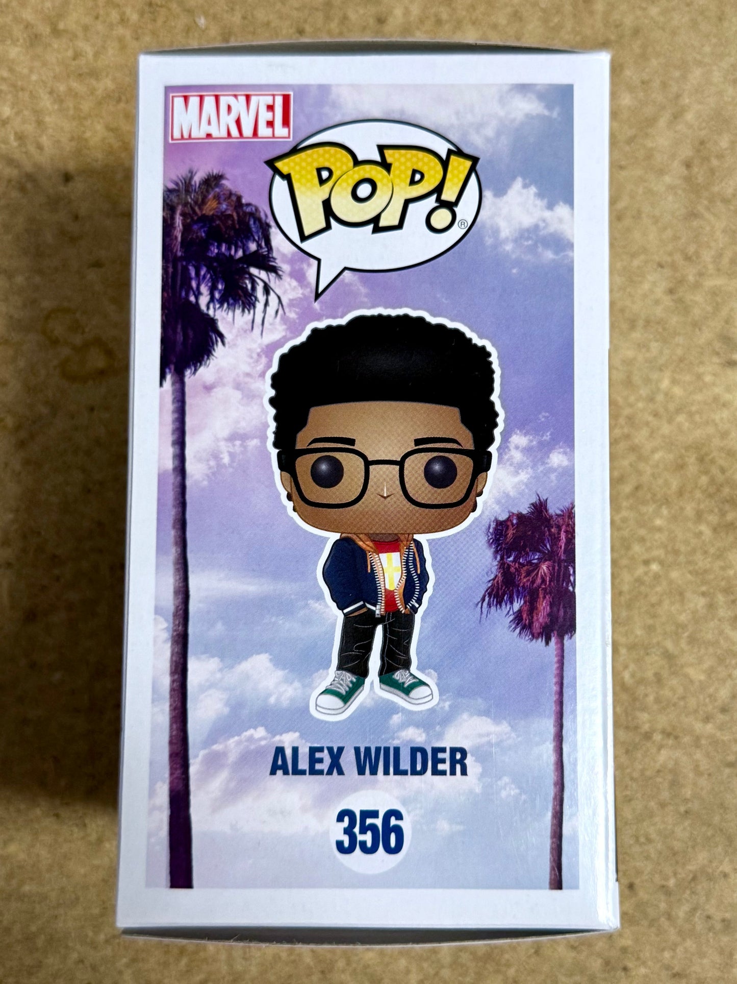 Rhenzy Feliz Signed Marvel Runaways Alex Wilder Funko Pop! #356 With JSA COA