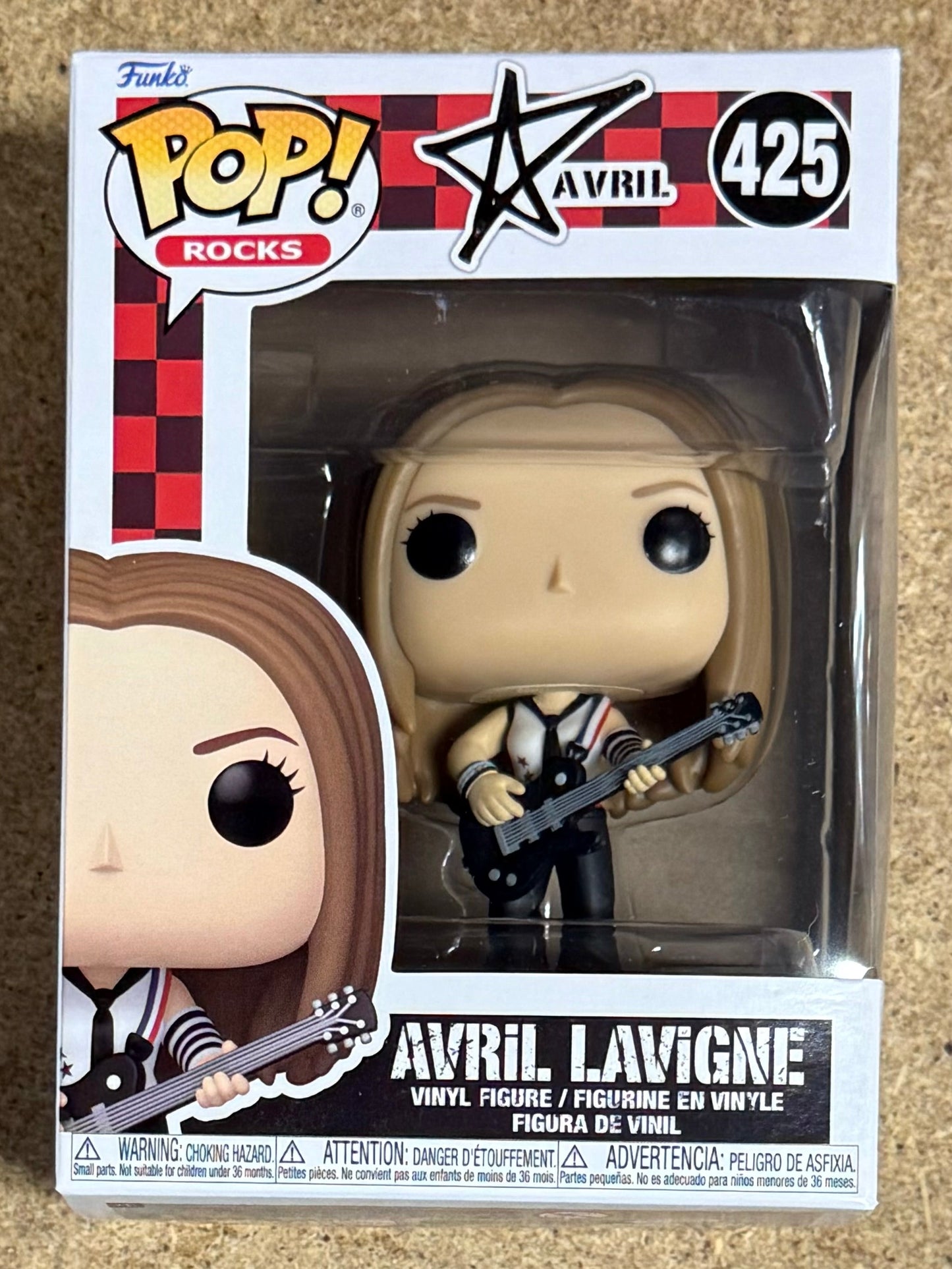 Funko Pop! Rocks Avril Lavigne With Guitar #425 Sk8er Boi Complicated 2024