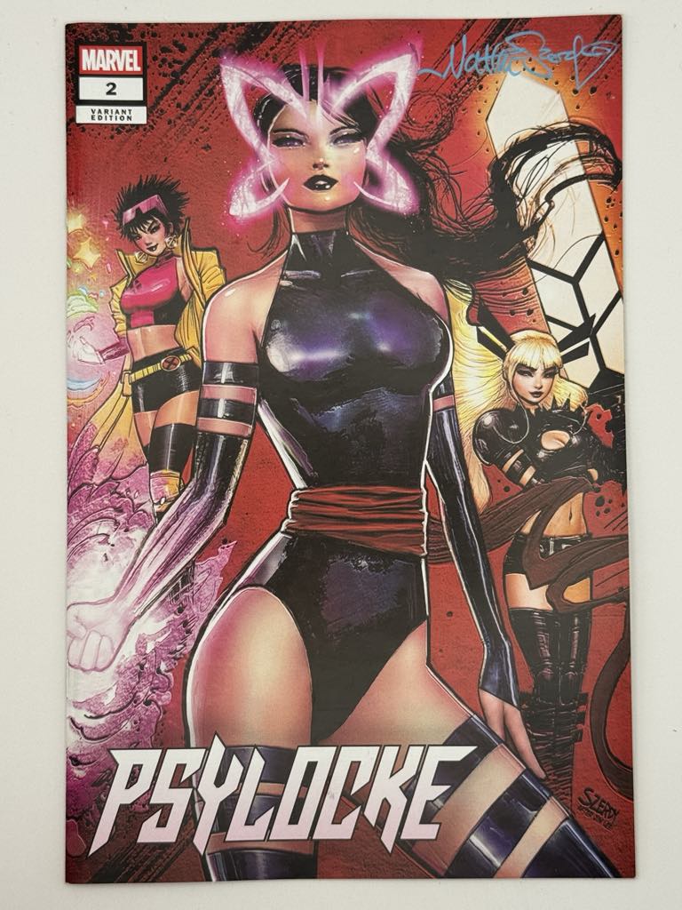 [Signed by Nathan Szerdy] Psylocke #2 Unknown Comics Nathan Szerdy Exclusive Var [IN STOCK]