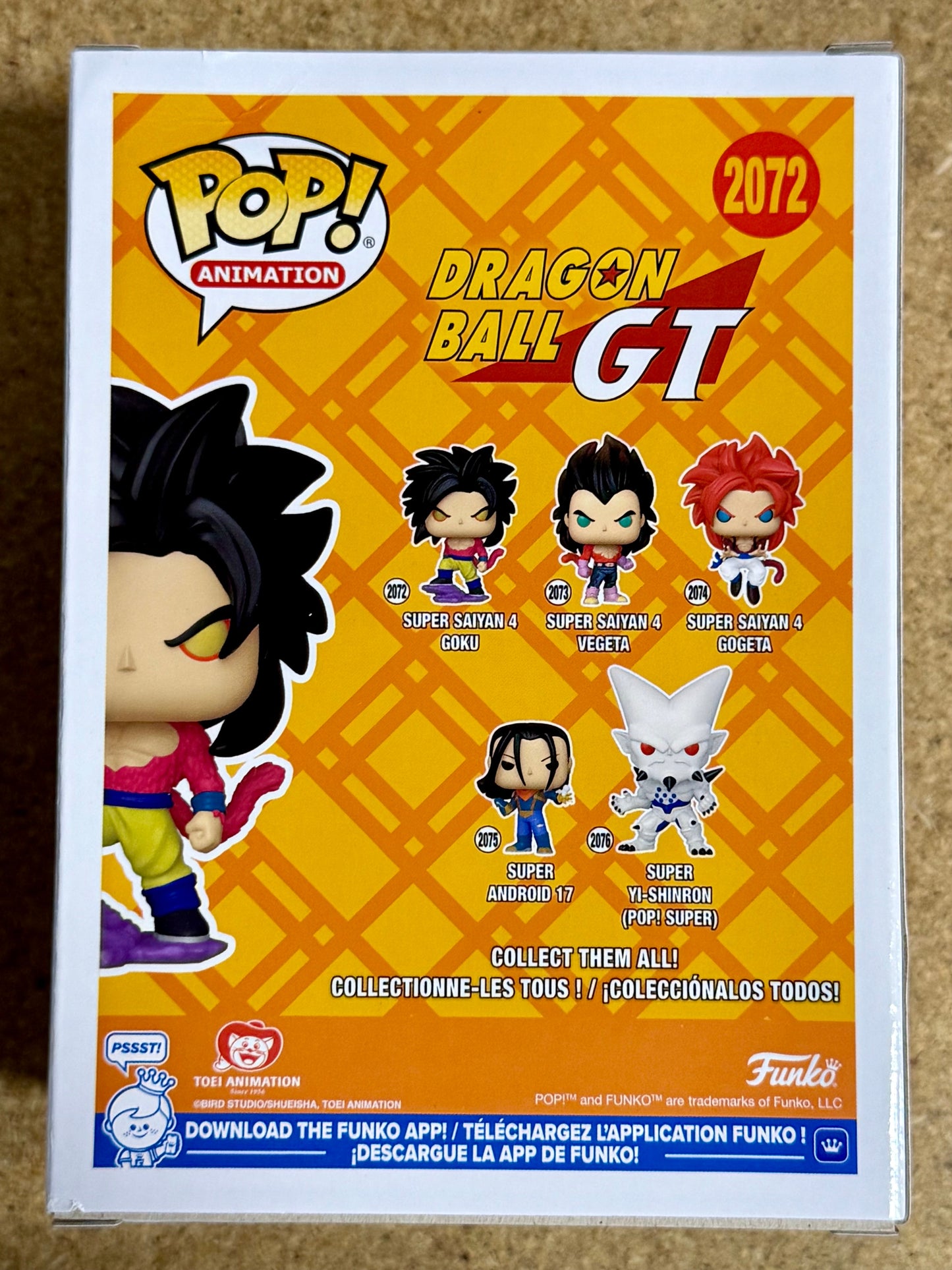 Funko Pop! Animation Super Saiyan 4 Goku #2072 Dragon Ball GT 2025