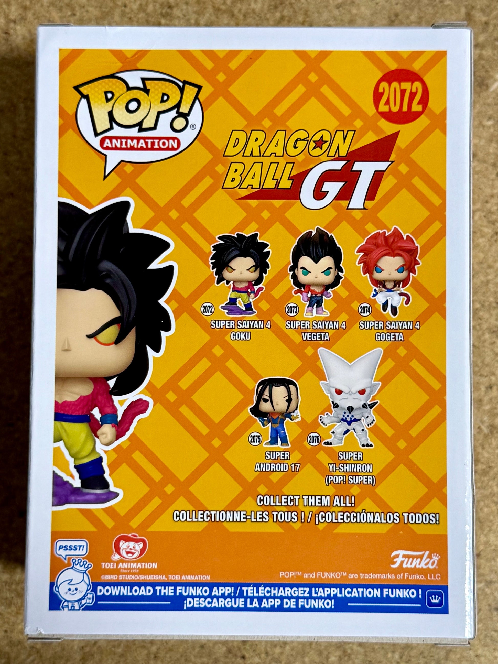 Funko Pop! Animation Super Saiyan 4 Goku #2072 Dragon Ball GT 2025