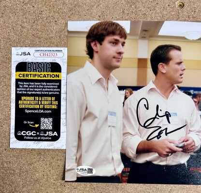 Charles “Chip” Esten Signed Josh Porter The Office 8x10 Photo With JSA COA