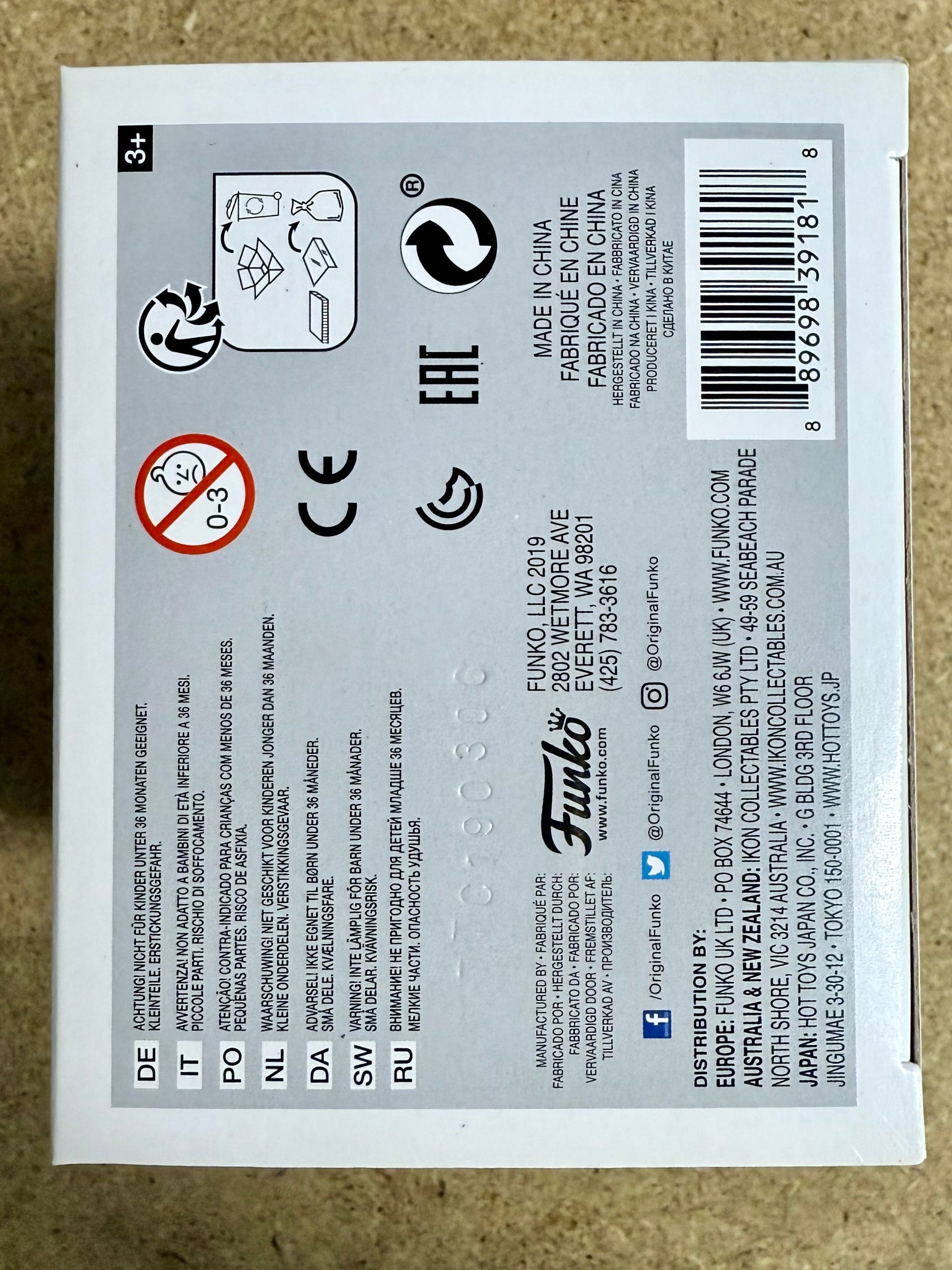 Post Malone Signed Vaulted Beerbongs And Bentleys Funko Pop! #111 With JSA COA