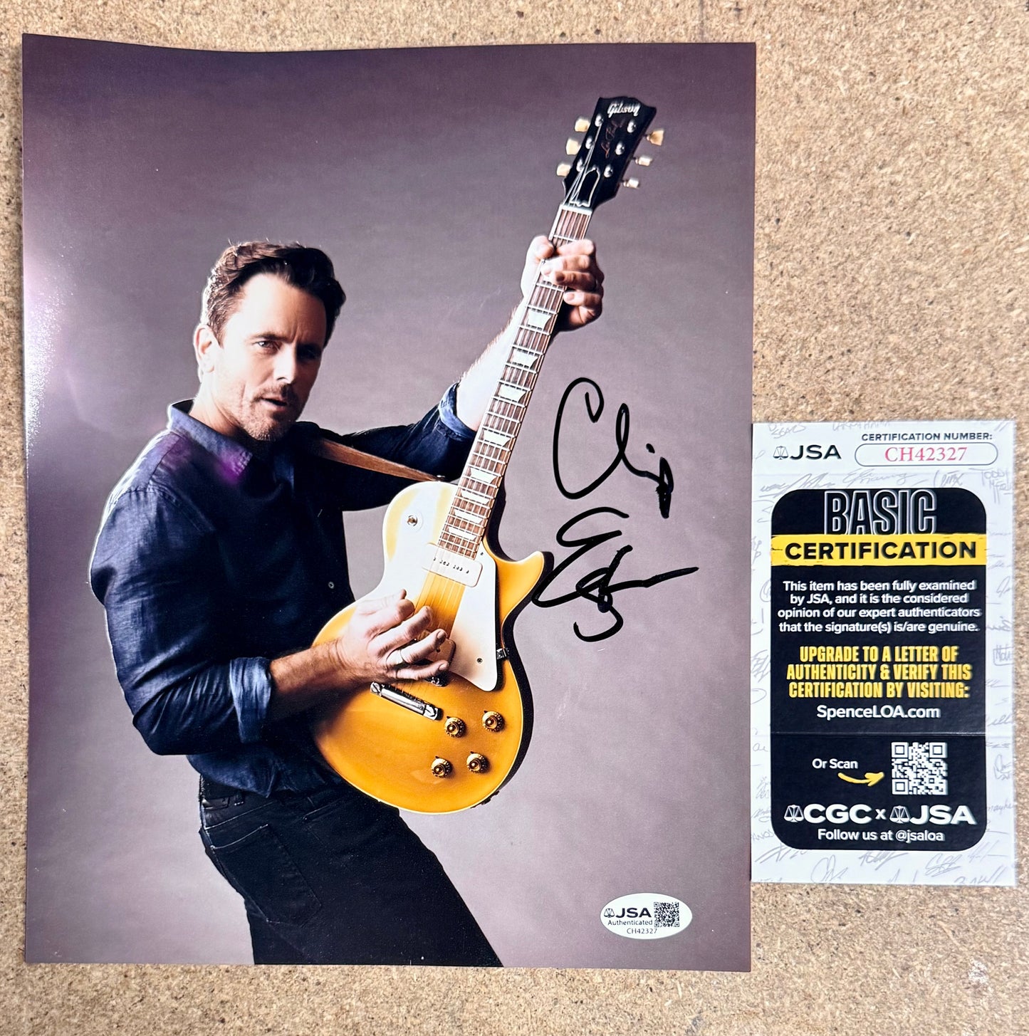 Charles “Chip” Esten Signed Deacon Claybourne Nashville 8x10 Photo With JSA COA