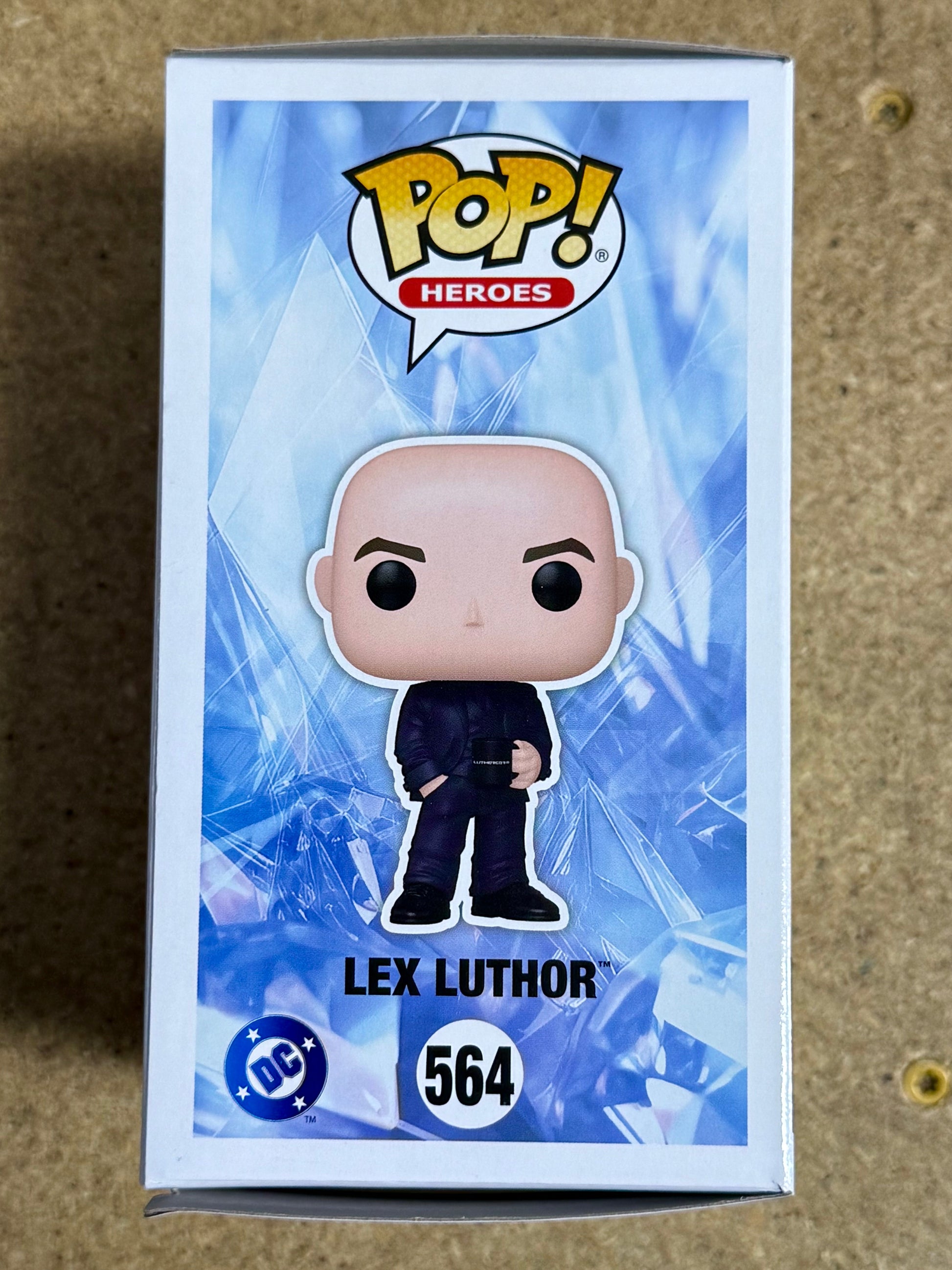 Nicholas Hoult Signed 2025 Funko Pop! DC Lex Luthor Superman #564 With JSA COA