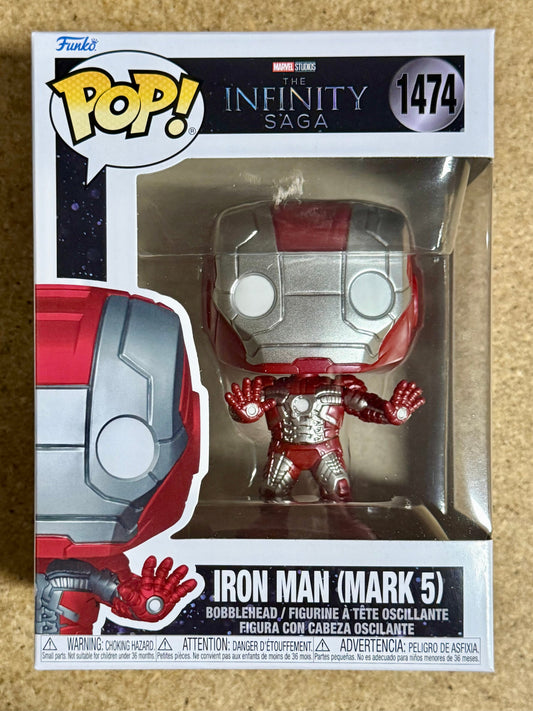 Funko Pop! Marvel Iron Man (Mark 5) #1474 Marvel MCU Infinity Saga 2024