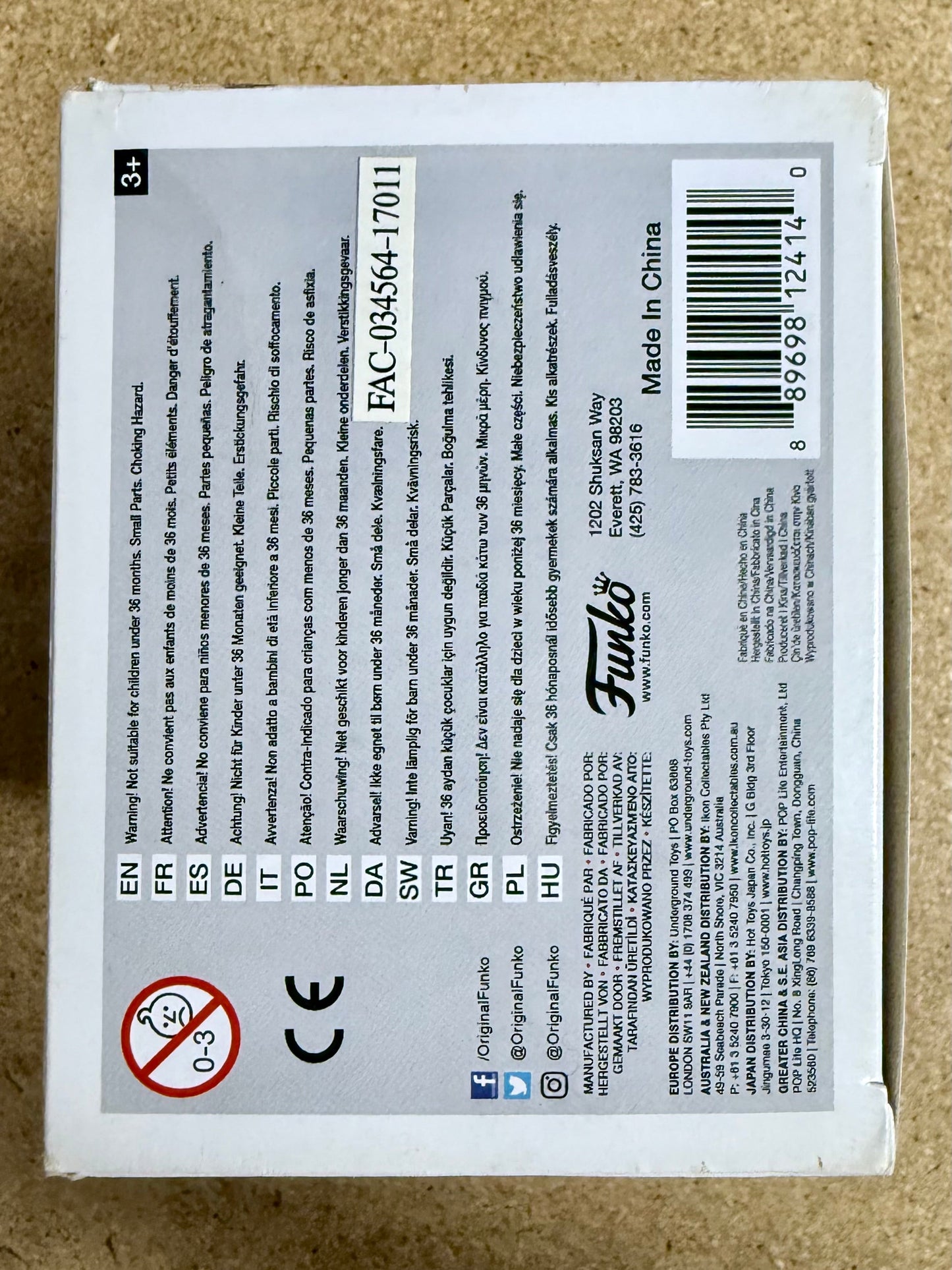 Mark Pellegrino Signed LOST Jacob Vaulted Funko Pop! #419 With JSA COA