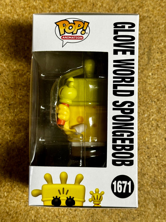 Funko Pop! Animation Glove World Spongebob #1671 SquarePants 25 Years 2024