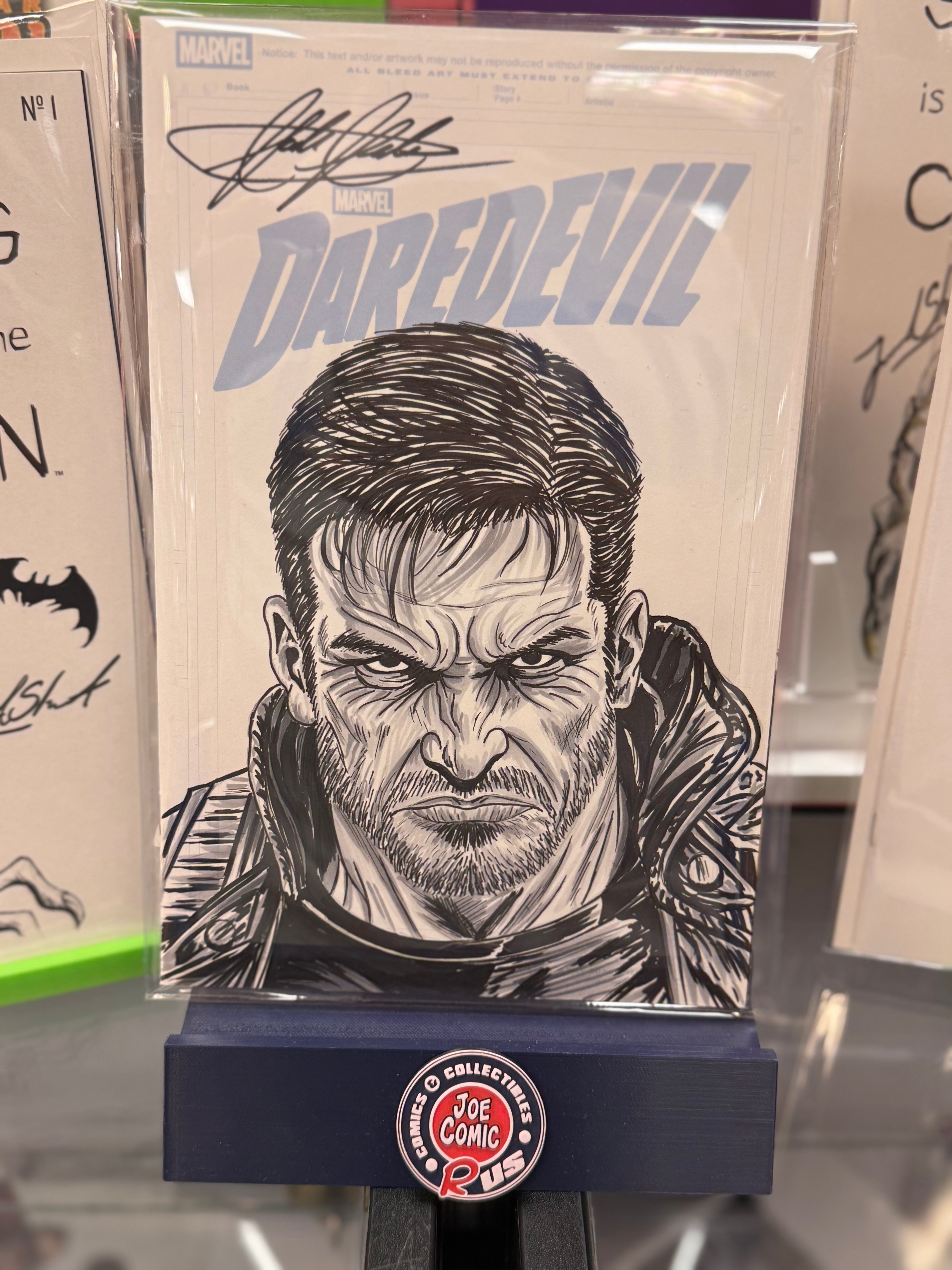 PUNISHER SKETCH BY SCOTT STRAKA