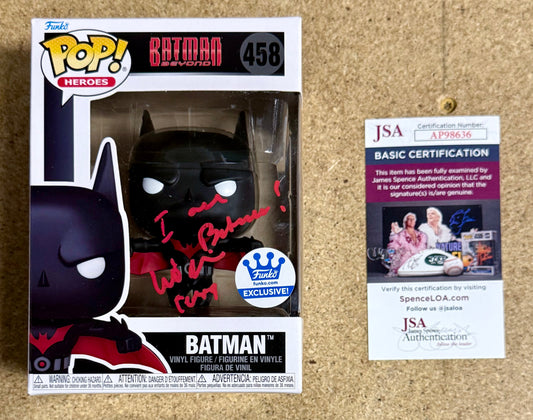 Will Friedle Signed DC Batman Beyond Funko Pop! Exclusive #458 With JSA COA