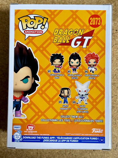 Funko Pop! Animation Super Saiyan 4 Vegeta #2073 Dragon Ball GT 2025