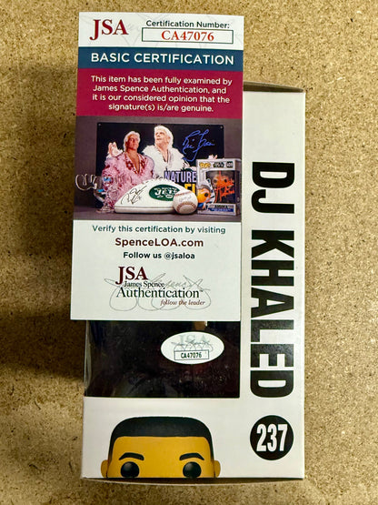 DJ Khaled Signed We The Best Funko Pop #237 With JSA COA Blessed 2021
