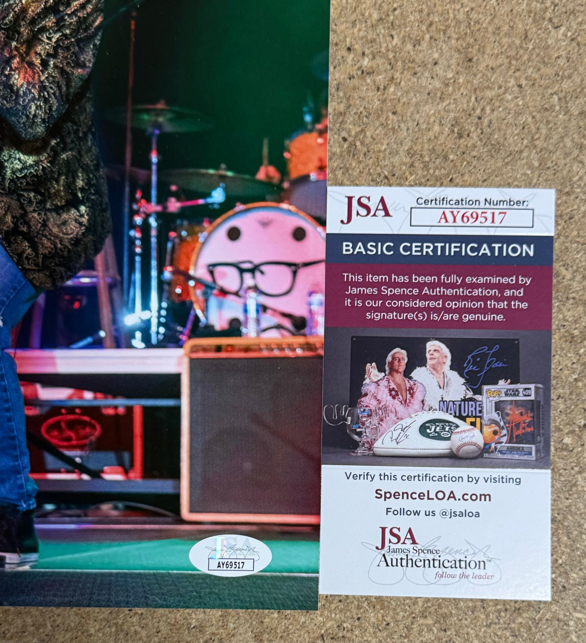 Pittsburgh Musician Donnie Iris “King Cool” Signed 8X10 Photo With JSA COA