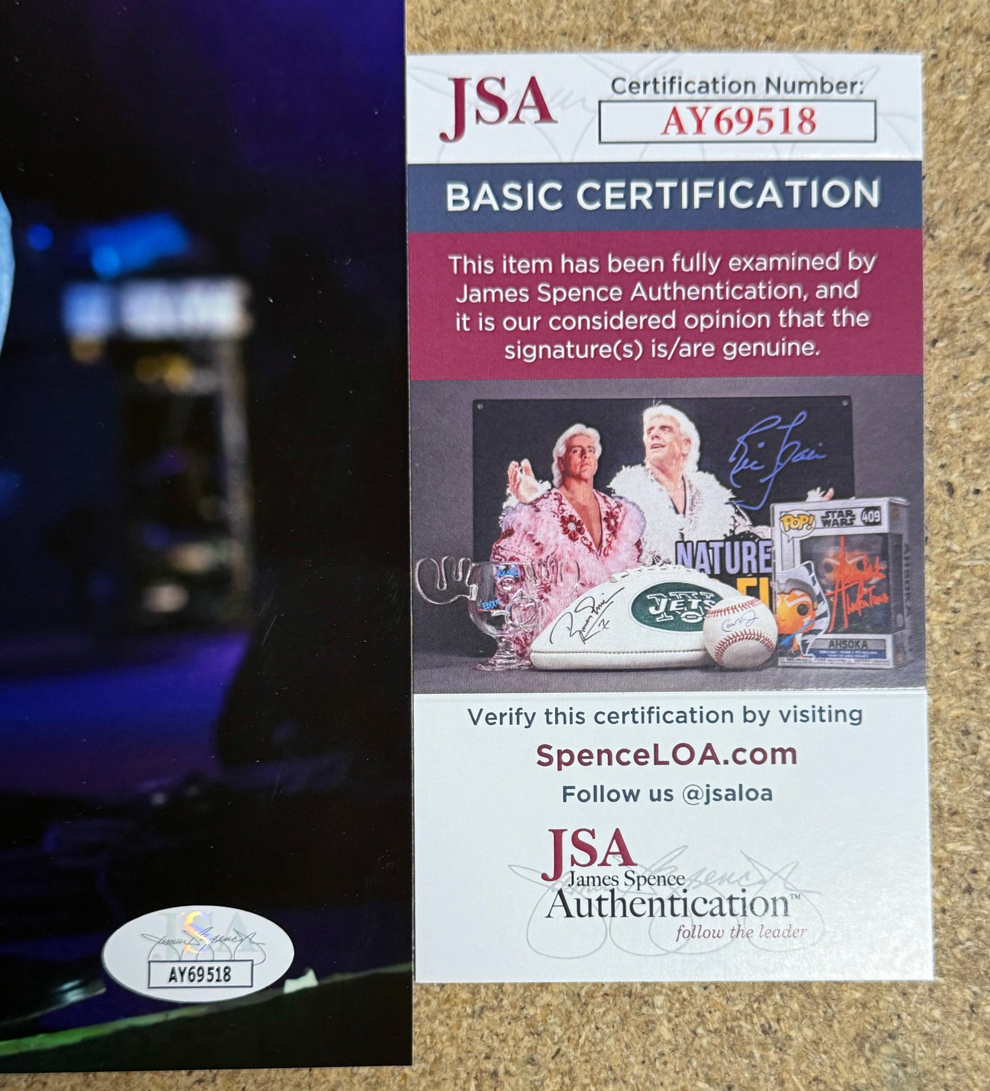 Pittsburgh Musician Donnie Iris “King Cool” Signed 8X10 Photo With JSA COA