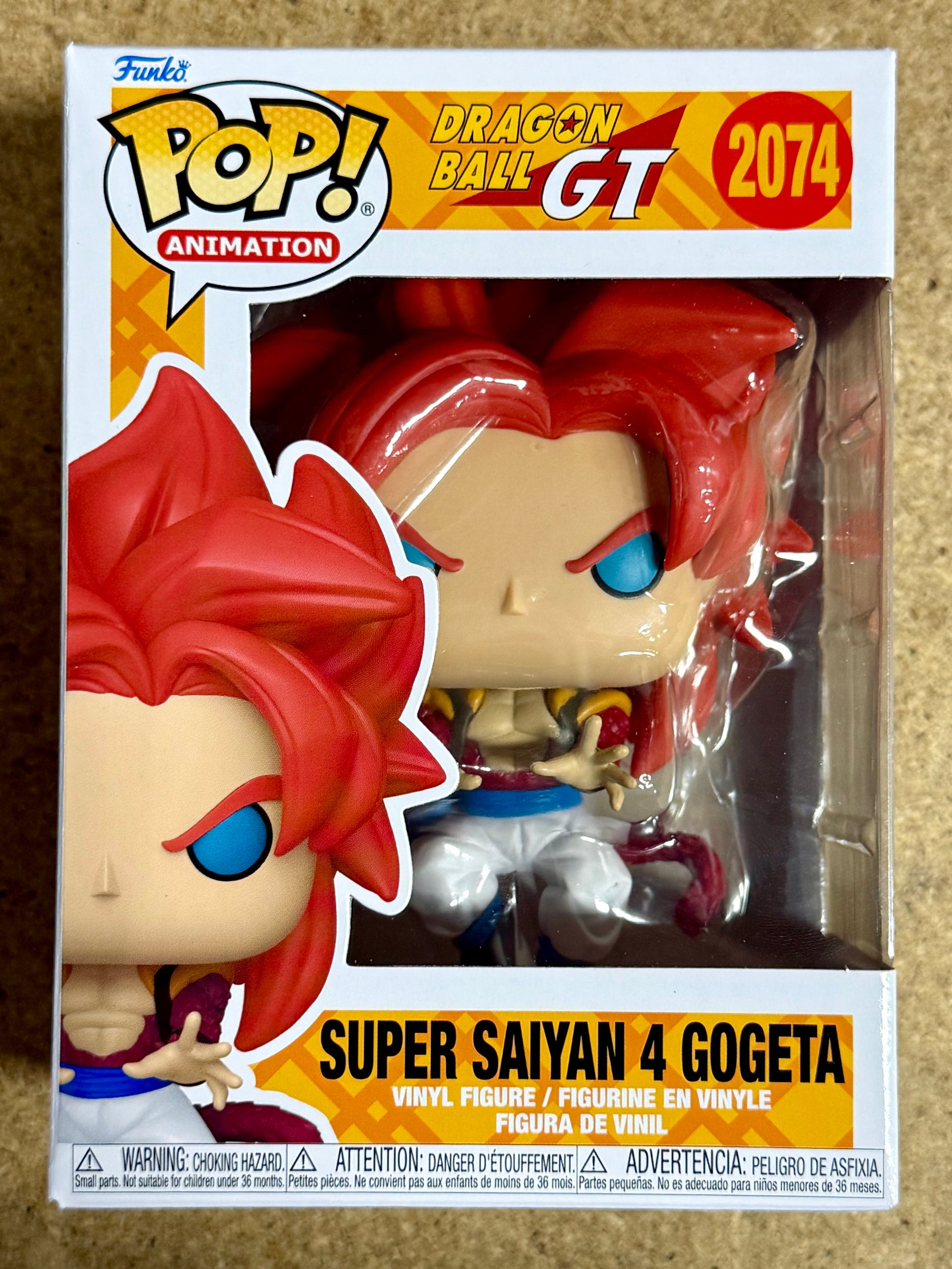 Funko Pop! Animation Super Saiyan 4 Gogeta #2074 Dragon Ball GT 2025