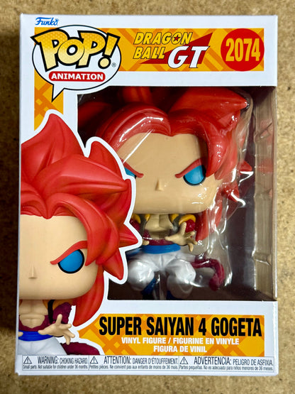 Funko Pop! Animation Super Saiyan 4 Gogeta #2074 Dragon Ball GT 2025