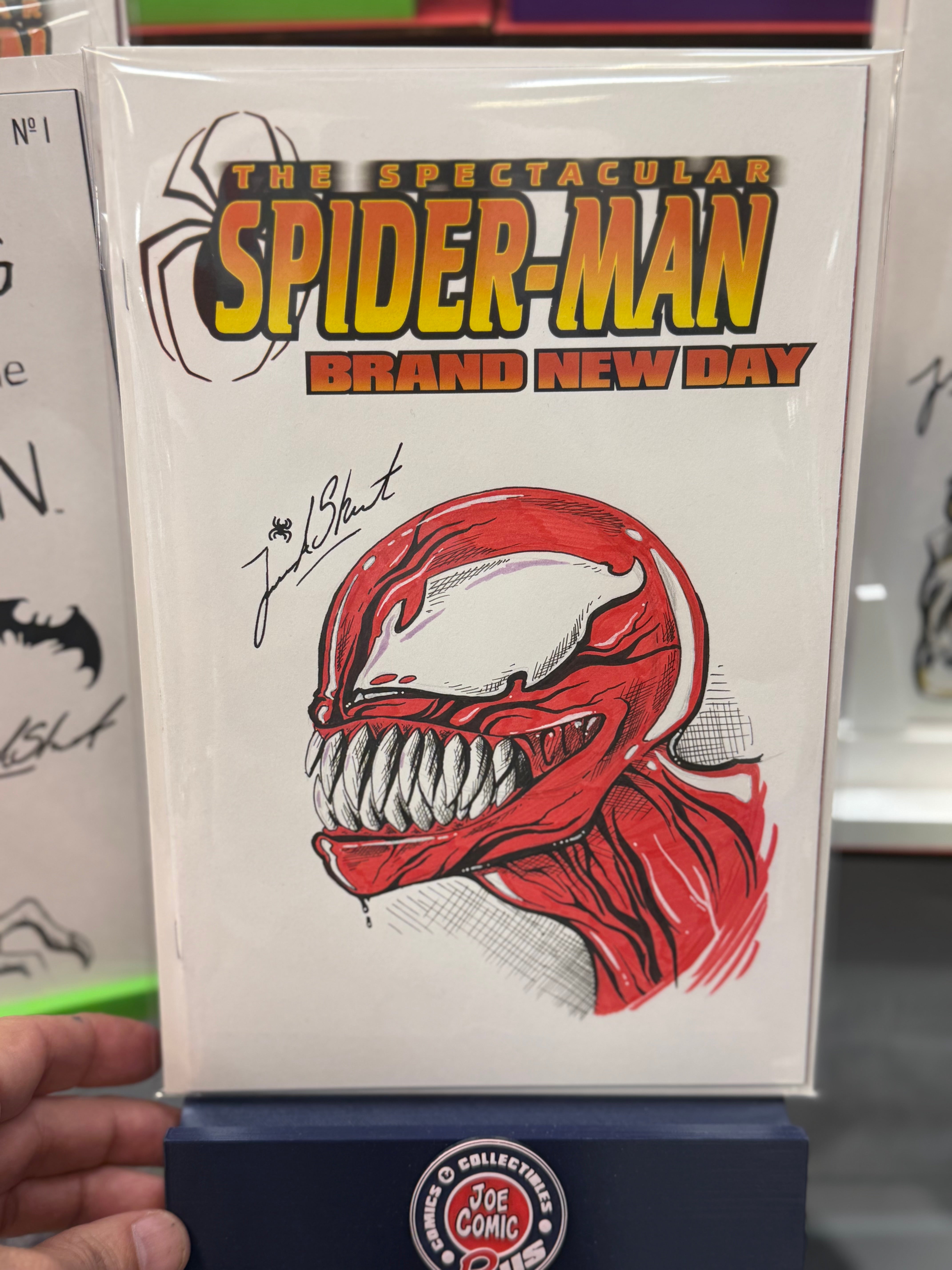 CARNAGE FULL COLOR SKETCH BY JESSICA SHORT