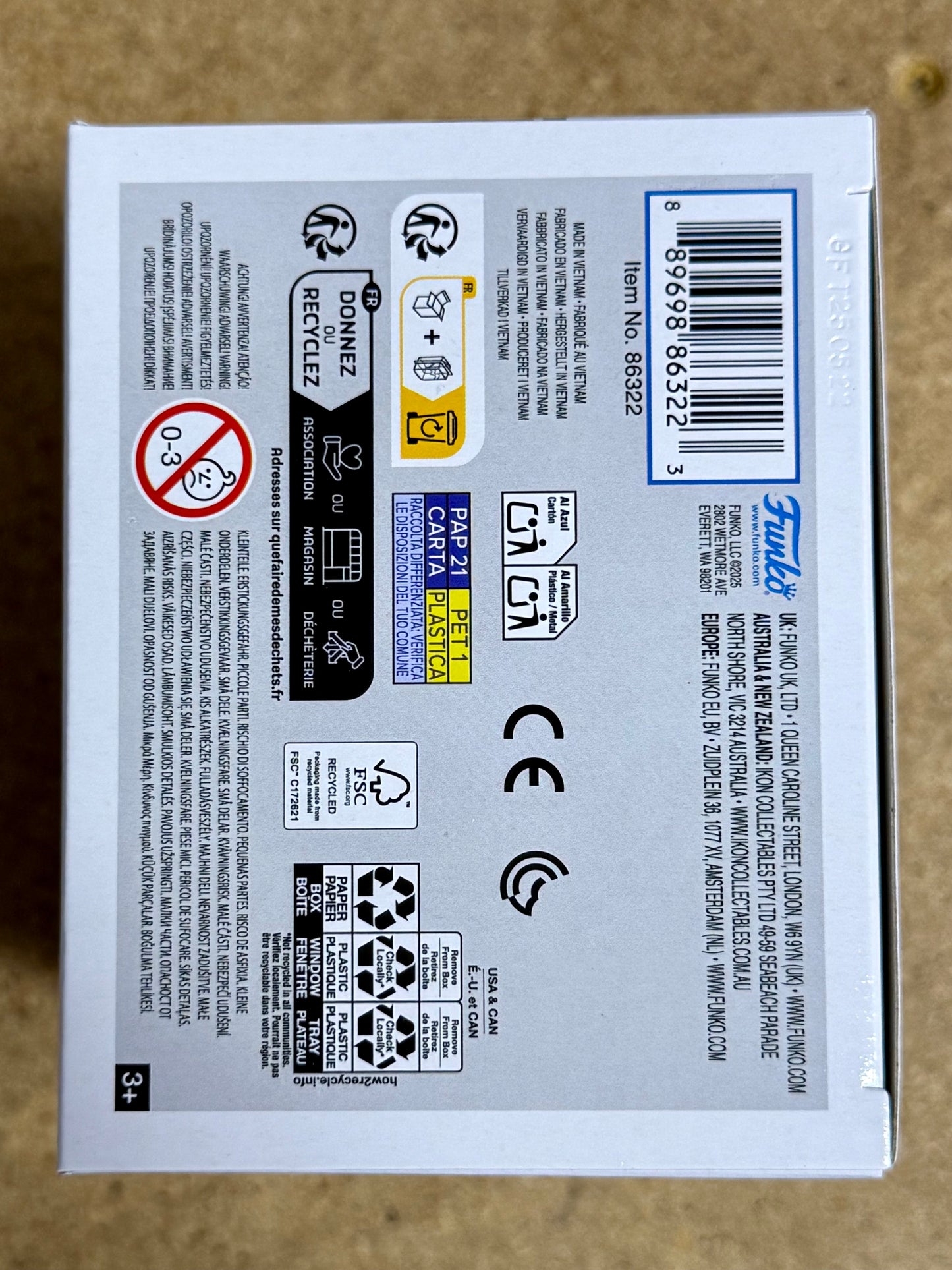 Funko Pop! Football Puka Nacua #306 NFL Los Angeles Rams 2025 BYU Washington State