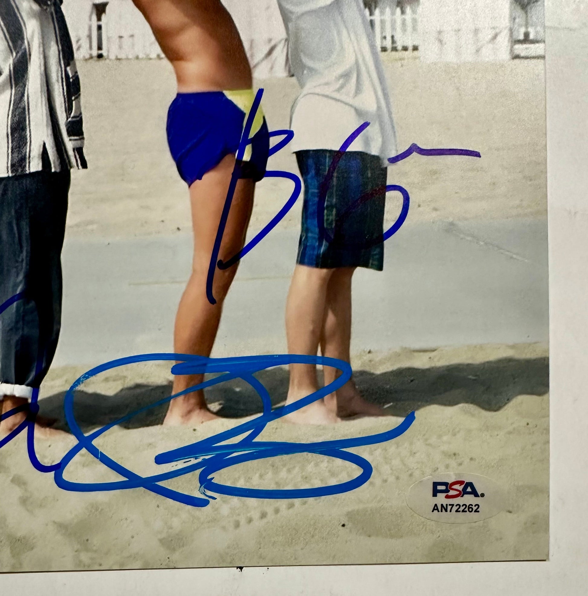 Jason Priestley, Tori Spelling, Ian Ziering, Brian Austin Green Signed 90210 8x10 Photo PSA COA